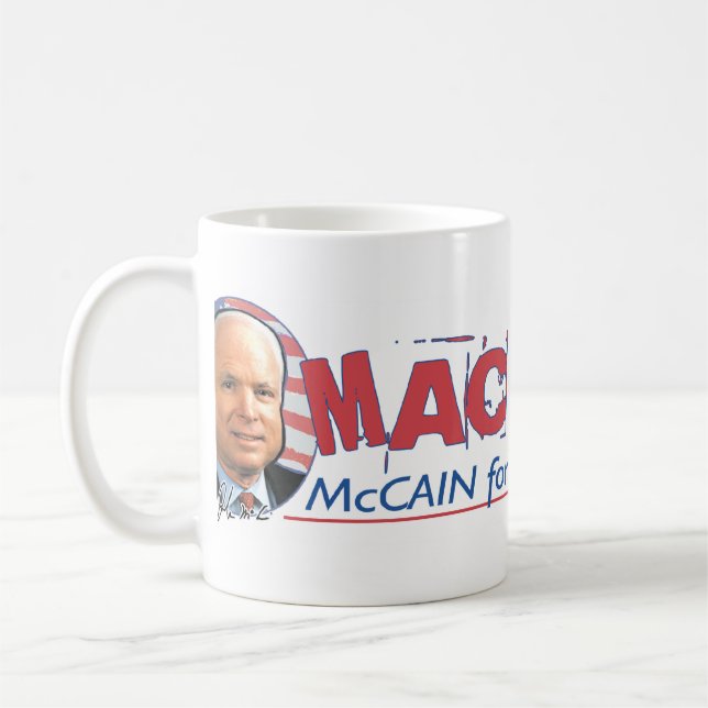 McCain pour le Président Mug (Gauche)