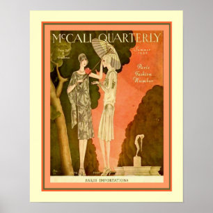 McCall Deko-Titelseite1928 16x20 Poster