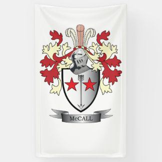 McCall Familienwappen-Wappen Banner