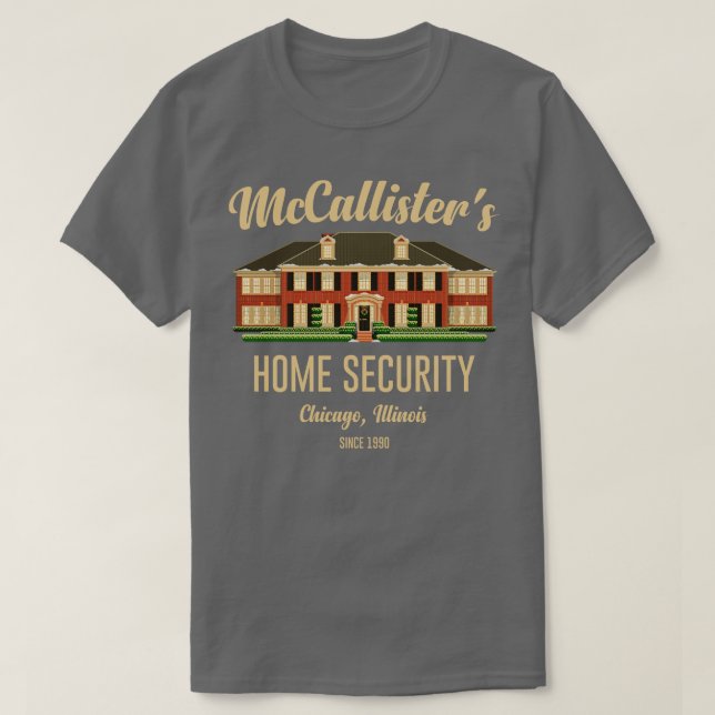 McCallisters Zuhause Security T-Shirt (Design vorne)