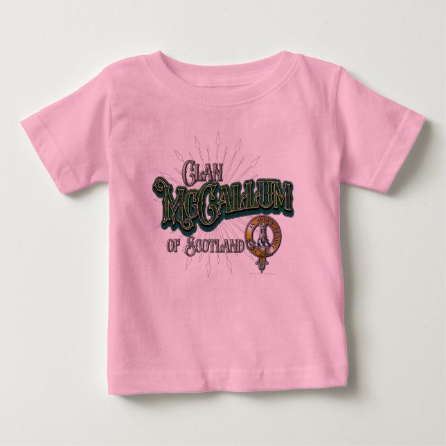 McCallum Clan Baby T-shirt (Vorderseite)