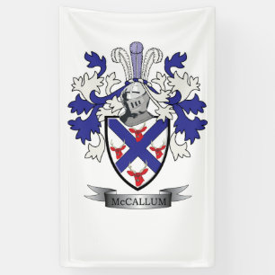 McCallum Familienwappen-Wappen Banner