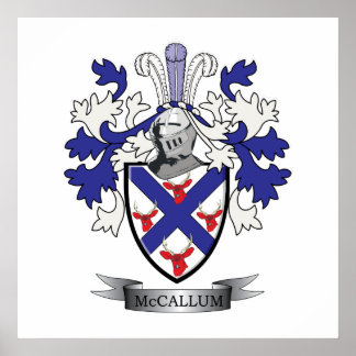 McCallum-Familienwappen-Wappen Poster