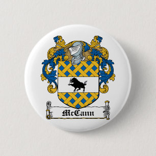 McCann Familienwappen Button