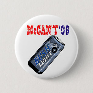 McCan't '08 Knopf Button