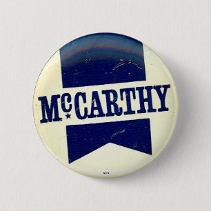 McCarthy für Präsidenten - Knopf Button