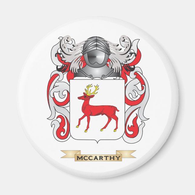 McCarthy-Wappen (Familienwappen) Magnet (Vorne)