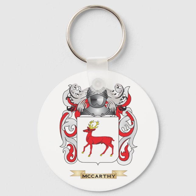 McCarthy-Wappen (Familienwappen) Schlüsselanhänger (Vorderseite)