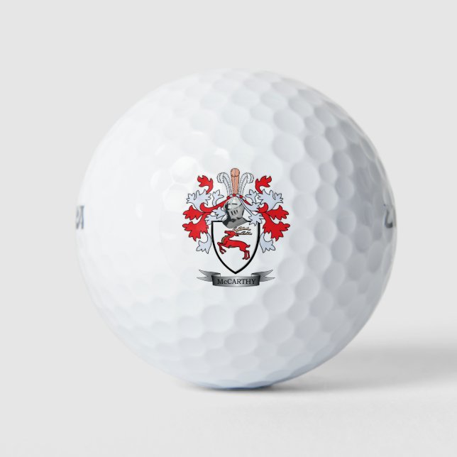 McCarthy-Wappen Golfball (Vorderseite)