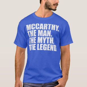 MccarthyMccarthy Familienname Mccarthy Nachname Mc T-Shirt