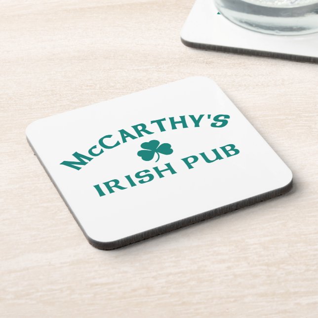 McCarthy's Irish Pub Getränkeuntersetzer (Linke Seite)