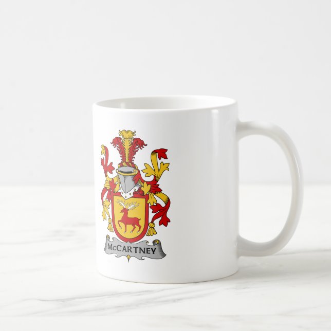 McCartney-Familienwappen Kaffeetasse (Rechts)