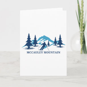 Mccauley Mountain New York Skigebiet Skifahren Ski Karte