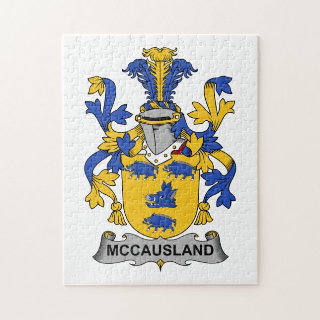 McCausland Familienwappen (Vertikal)