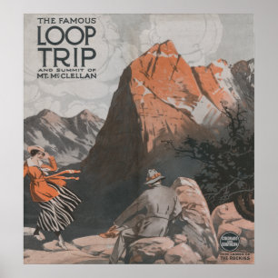 McClellan & Loop Trip Travel Poster