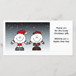 McClouds danken Ihnen Dankeskarte