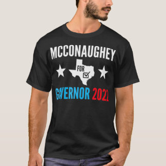 McConaughey für die Abstimmung von Gouverneur Teas T-Shirt