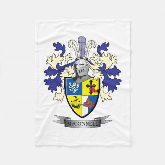 McConnell Familienwappen-Wappen Fleecedecke