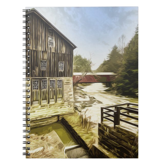 MCCONNELLS MILL STAAT PARK - PENNSYLVANIA USA NOTIZBLOCK (Vorderseite)
