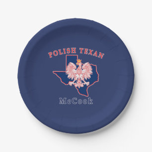 McCook Polnisch Texan Pappteller