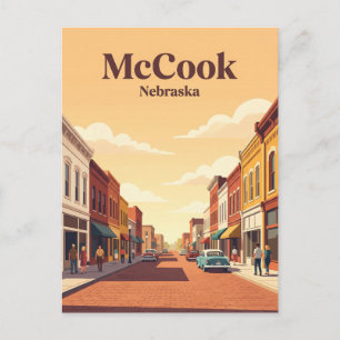 McCook USA Postkarte