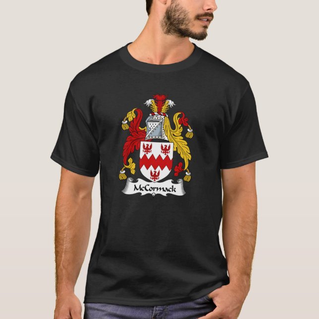 McCormack Coat of Arms McCormack Familienwappen T-Shirt (Vorderseite)