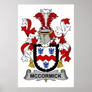 McCormick-Familienwappen Poster