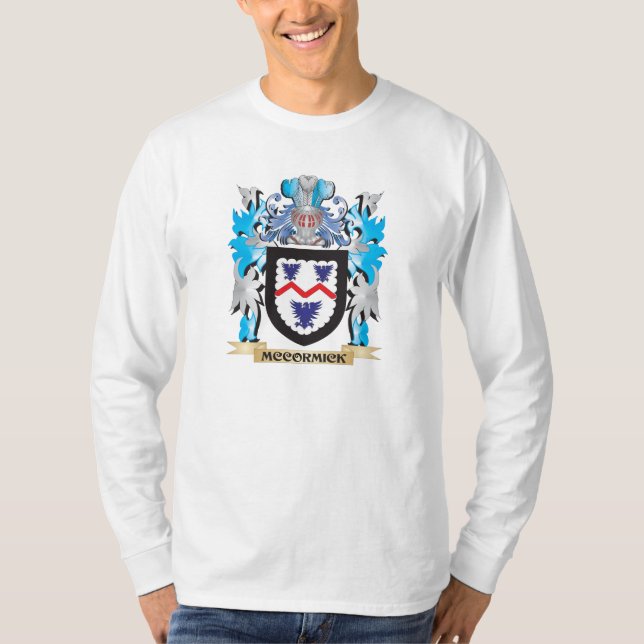 Mccormick Wappen - Familienwappen T-Shirt (Vorderseite)