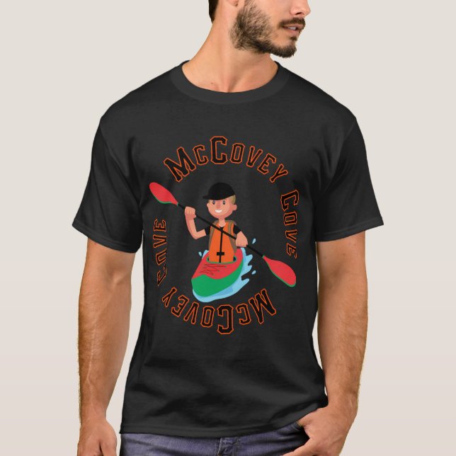 Mccovey Cove Baseball Kayak T-Shirt (Vorderseite)