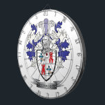 McCracken Familienwappen-Wappen Dartscheibe<br><div class="desc">McCracken Familienwappen und Scottish McCracken Wappen. Für Männer mit dem McCracken Familiennamen und für Frauen mit den McCracken Nachnamen. Klicken Sie "McCracken Familienwappen" an,  um alle unsere Entwürfe zu sehen,  den McCracken Familiennamen zu kennzeichnen.</div>