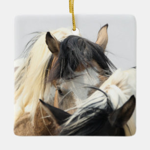 McCullough Peaks Reisende Keramik Ornament
