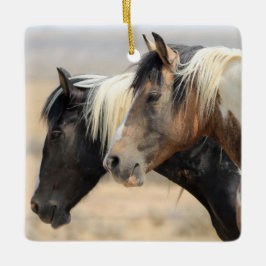 McCullough Peaks Reisende Wild Horse Keramik Ornam Keramikornament