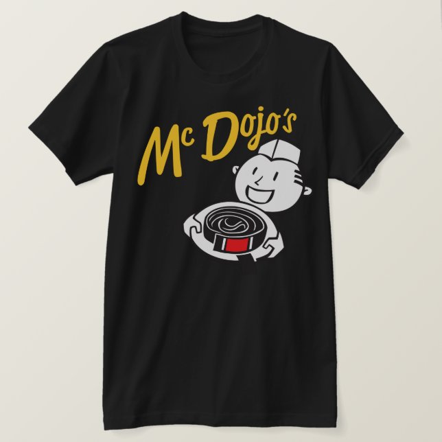 Mcdojo Jiu-Jitsu TShirt (Design devant)