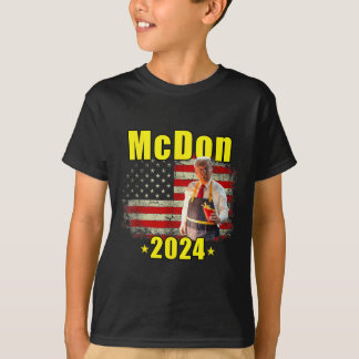 Mcdon Lustig Donald Trump Pommes Frites Kochen Fri T-Shirt