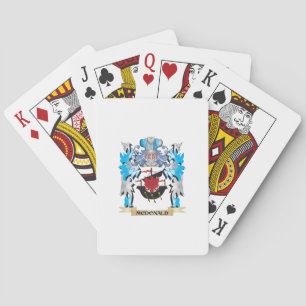 Mcdonald Coat of Arms - Familienwappen Spielkarten
