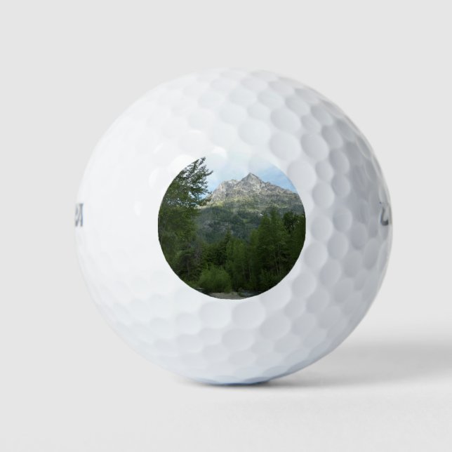 McDonald Creek im Glacier-Nationalpark Golfball (Vorderseite)
