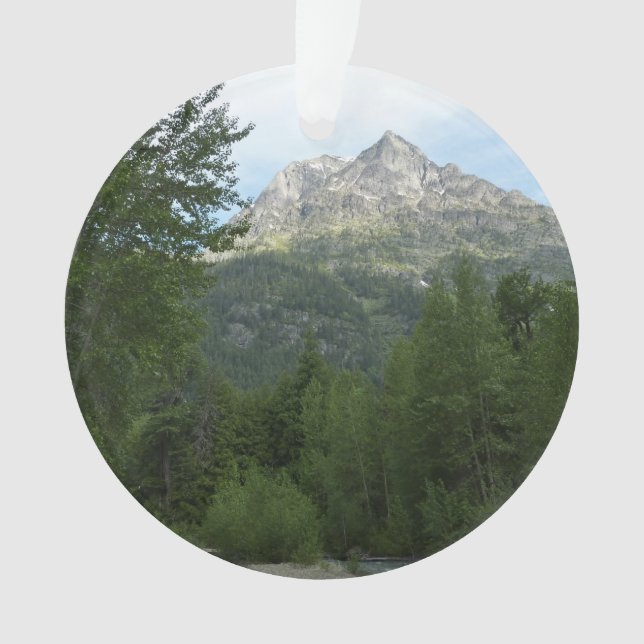 McDonald Creek im Glacier-Nationalpark Ornament (Vorderseite)
