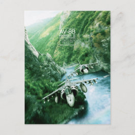 McDonnell Douglas AV-8B Harrier II Postkarte