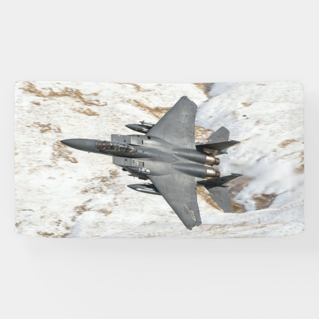 McDonnell Douglas F-15 Eagle Banner (Horizontal)