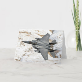 McDonnell Douglas F-15 Eagle Dankeskarte