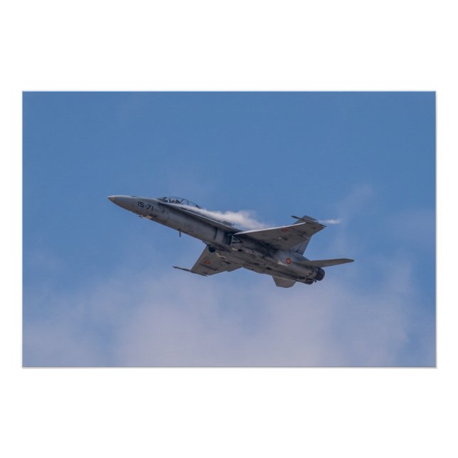McDonnell Douglas F/A-18 Hornet Poster (Vorderseite)