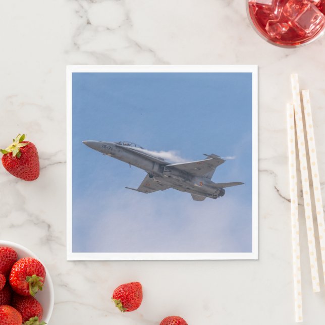 McDonnell Douglas F/A-18 Hornet Serviette (Beispiel)