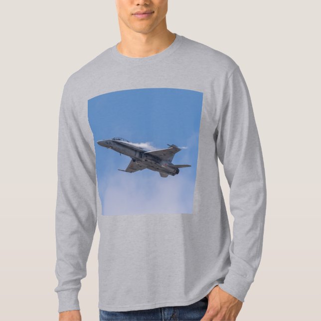 McDonnell Douglas F/A-18 Hornet T-Shirt (Vorderseite)