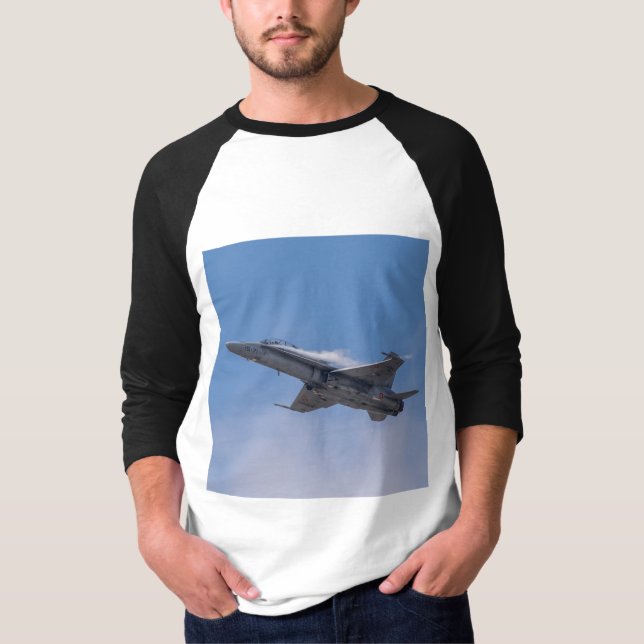 McDonnell Douglas F/A-18 Hornet T-Shirt (Vorderseite)