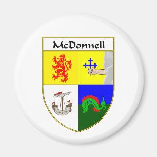 McDonnell-Wappen/Familienwappen Magnet