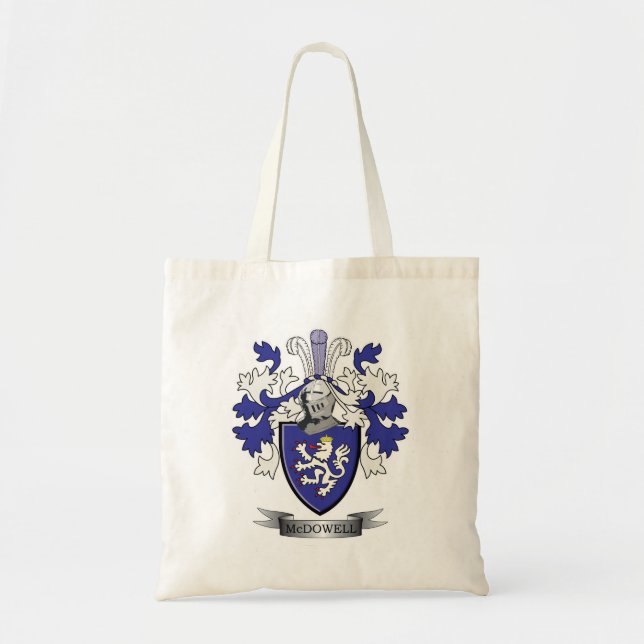 McDowell Familienwappen-Wappen Tragetasche (Vorne)