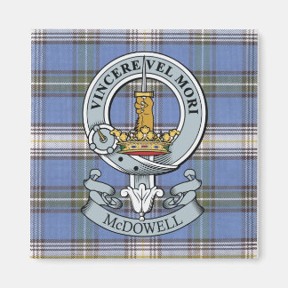 McDowell Wappen + Tartan Magnet