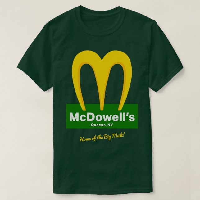 McDowells Restaurant T-Shirt (Design vorne)