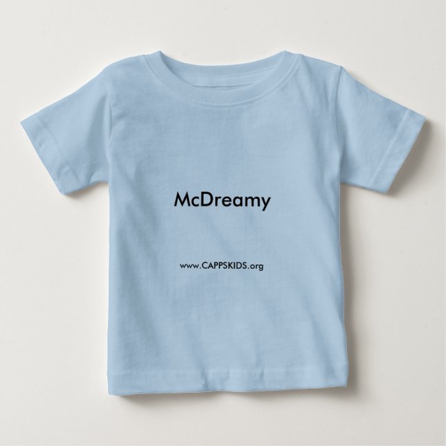 McDreamy, www.CAPPSKIDS.org Baby T-shirt (Vorderseite)
