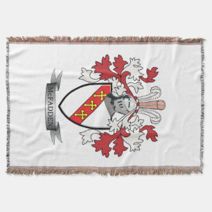 McFadden Familienwappen-Wappen Decke
